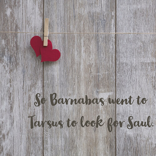 BE A BARNABAS