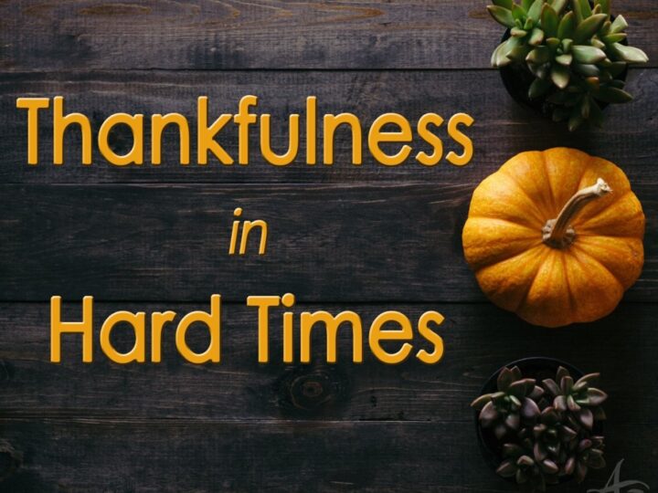 THANKFUL…IN…TOUGH TIMES